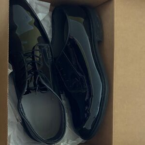 Classic Black Men's Dress Shoes